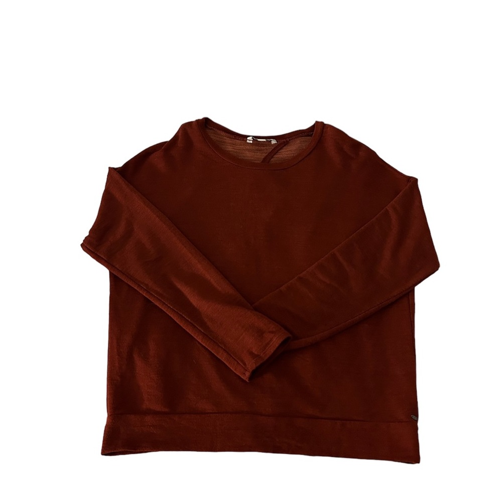 Open back sweater